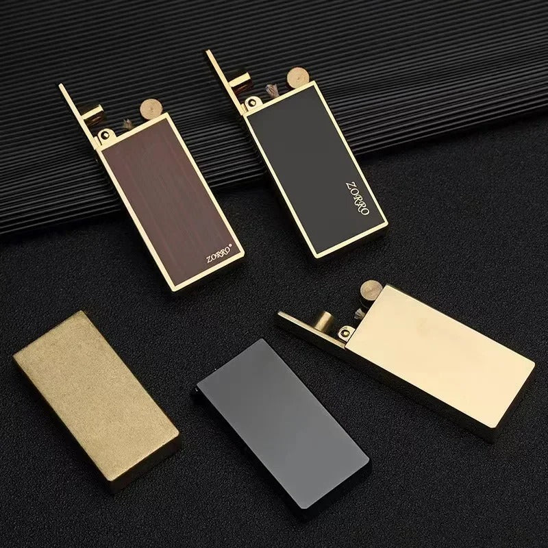 Zorro Automatic Lifting Brass Kerosene Lighter - view 11