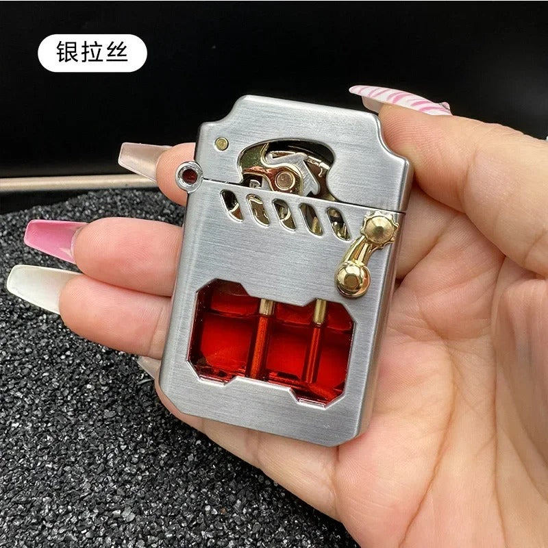 Zorro 785 Transparent Press Ignition Lighter - lifestyle shot