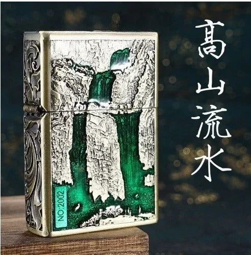 Zorro Embossed Chinese Style Kerosene Lighter - view 20