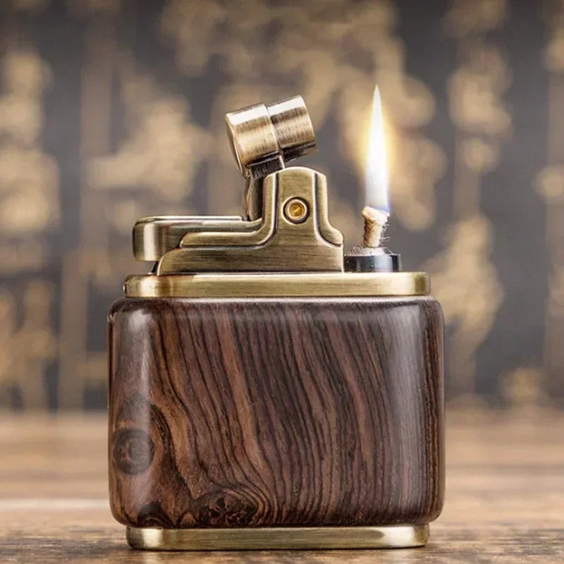 Zorro Retro Wood Metal Kerosene Lighter - view 11
