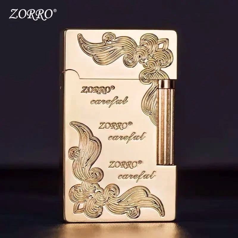 Zorro 612 Side Wheel Windproof Lighter - closeup