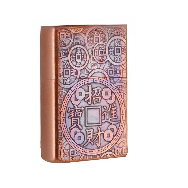Zorro Z902S Purple Copper Armor Lighter - front view