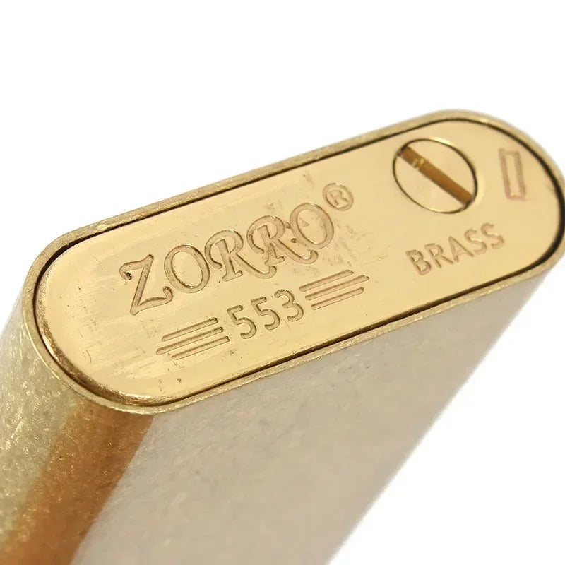 Zorro Retro Pull-Out Match Lighter - detail view