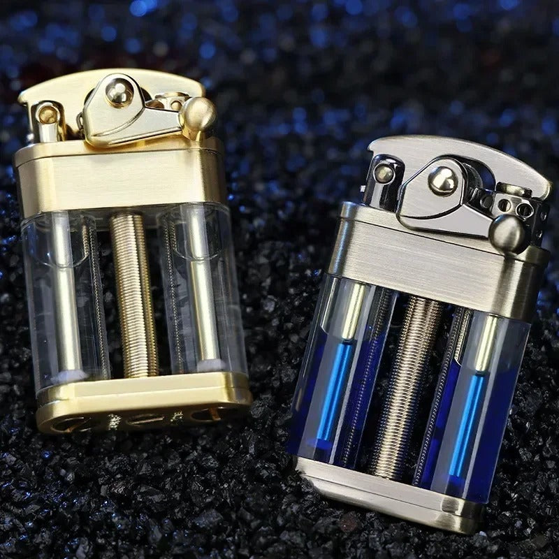 Zorro Transparent Rocker Arm Kerosene Lighter - view 18
