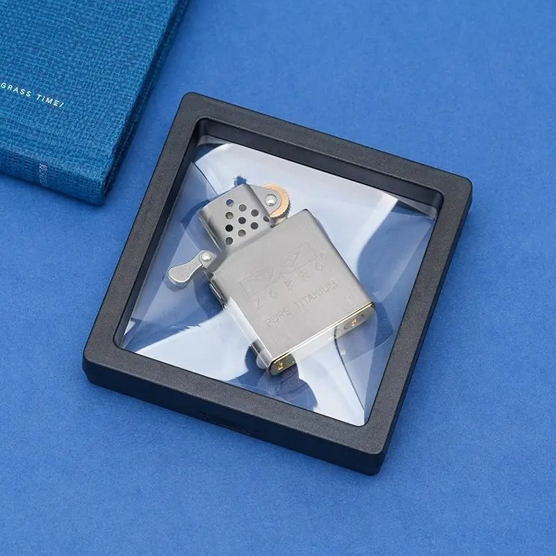 Zorro Titanium Windproof Lighter Insert - alternate angle