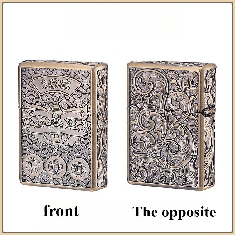Zorro Chinese Relief Armor Kerosene Lighter - view 12