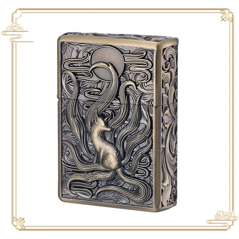 Zorro Chinese Relief Armor Kerosene Lighter - view 16