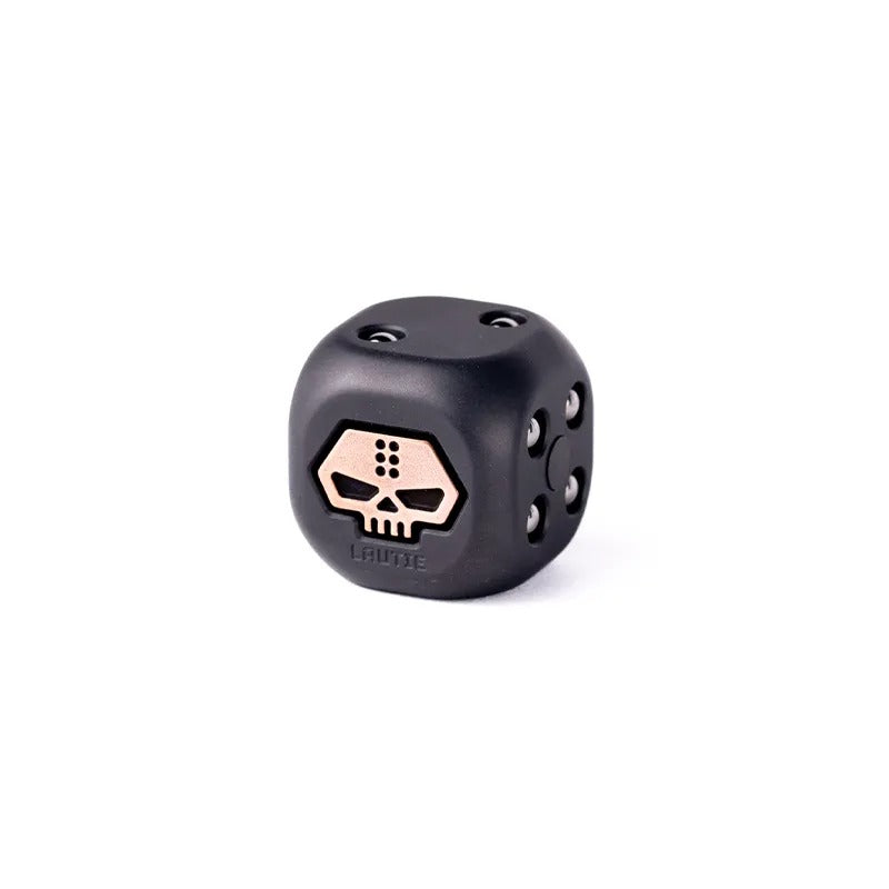 Lautie Warrior Monk Metal Dice, 2099 Series - alternate angle