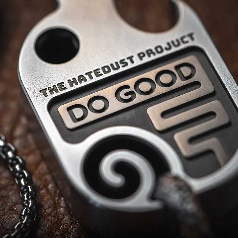 Lautie x The HateDust Project Bottle Opener, EDC House Series - closeup