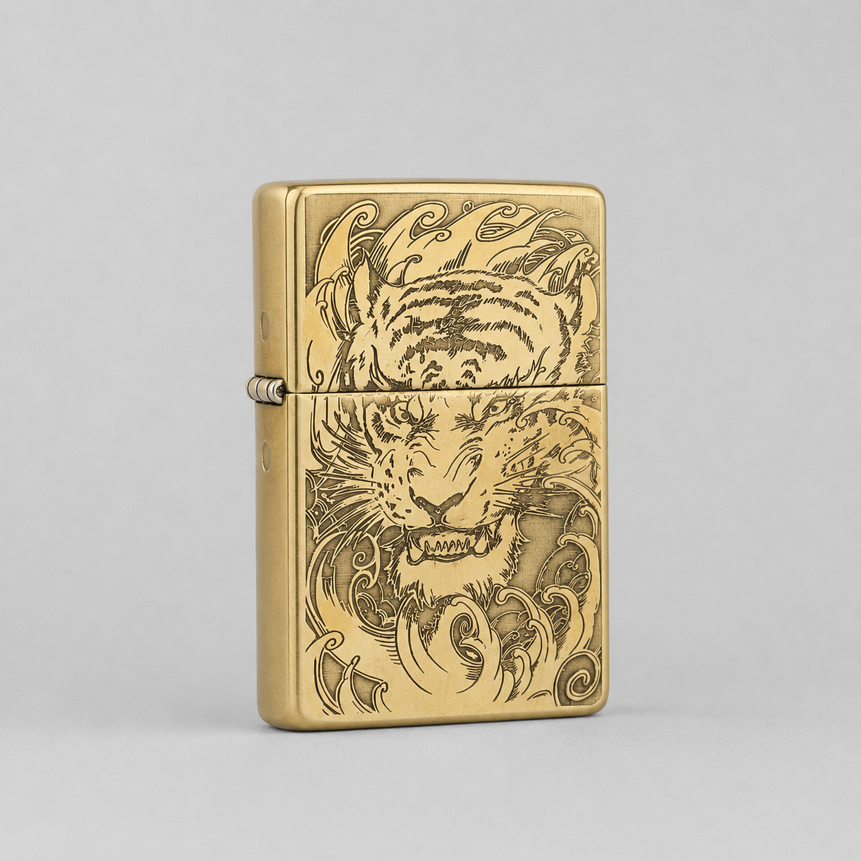 Zorro™ ZC9 Slim Carved Kerosene Lighter