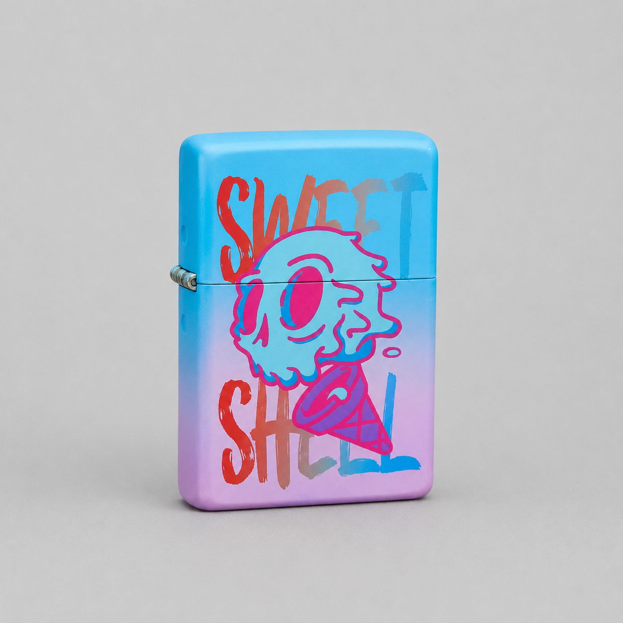 Zorro™ Painted Brass Flip-Top Lighter