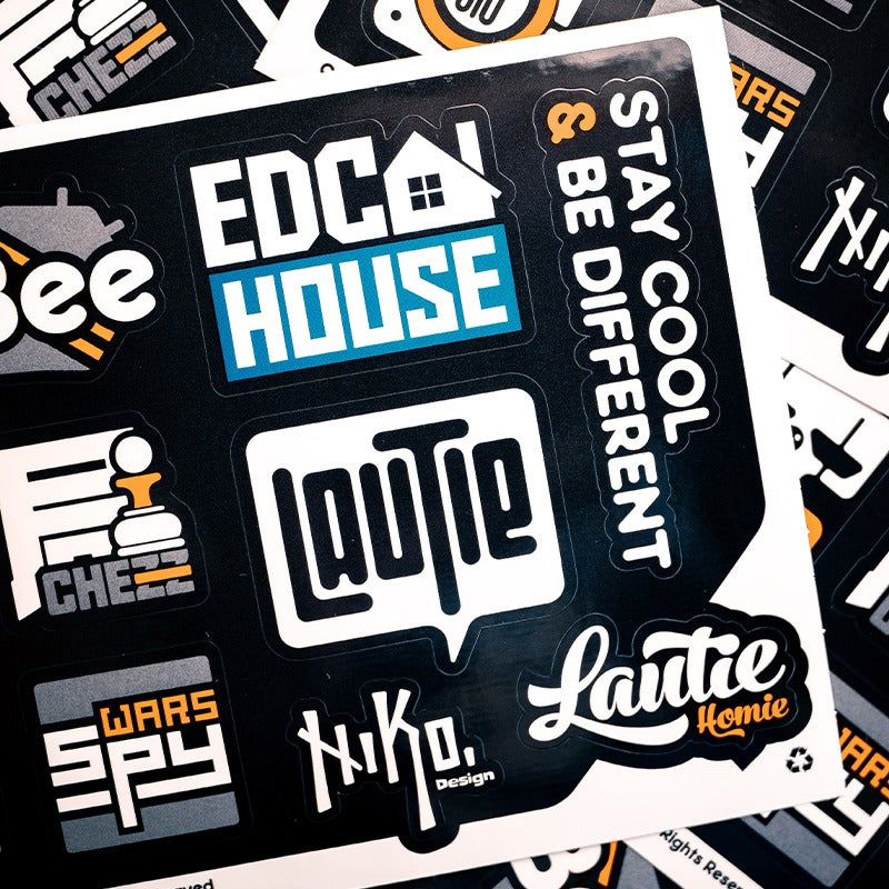Lautie Customized Stickers (2PCS) - lifestyle shot