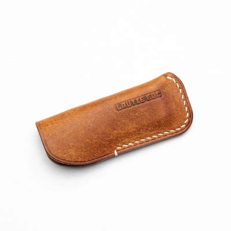 Lautie Leather Slip for Choc Slider - closeup