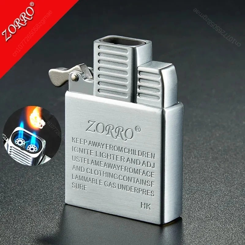 Zorro Stainless Steel Gas Arc Lighter Insert - lifestyle shot