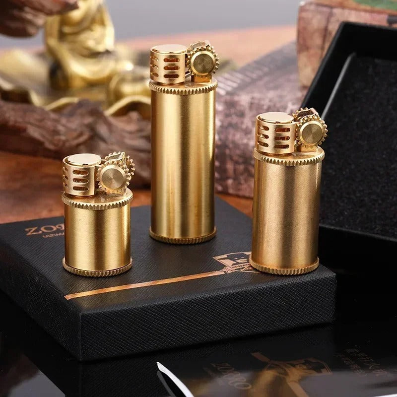 Zorro Mini Pure Copper Flint Lighter - packaging