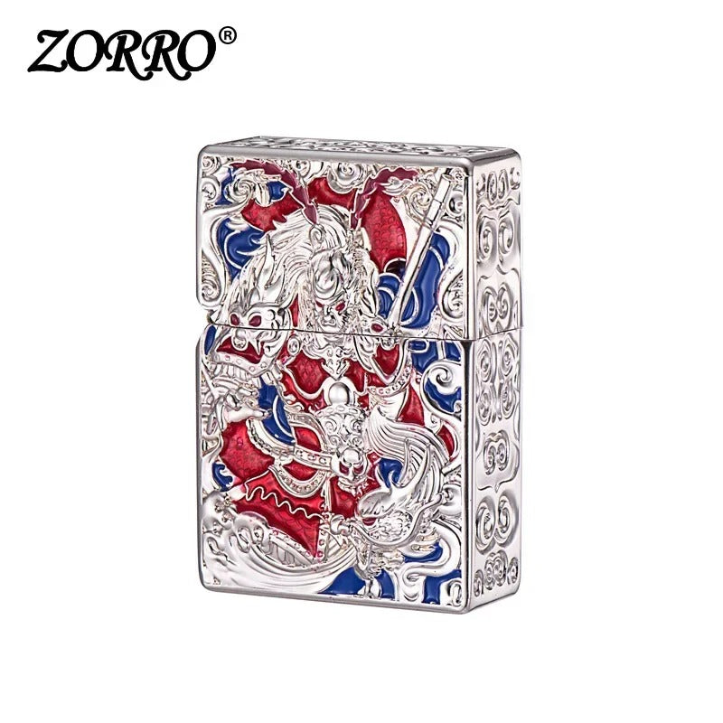 Zorro King Cobra Armor Windproof Lighter - detail view