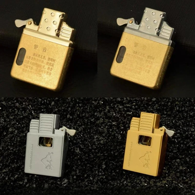 Zorro Copper Knurled Windproof Lighter Insert - view 19