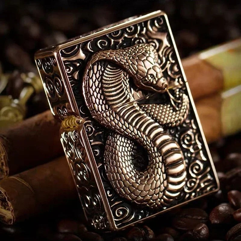 Zorro King Cobra Armor Windproof Lighter - packaging
