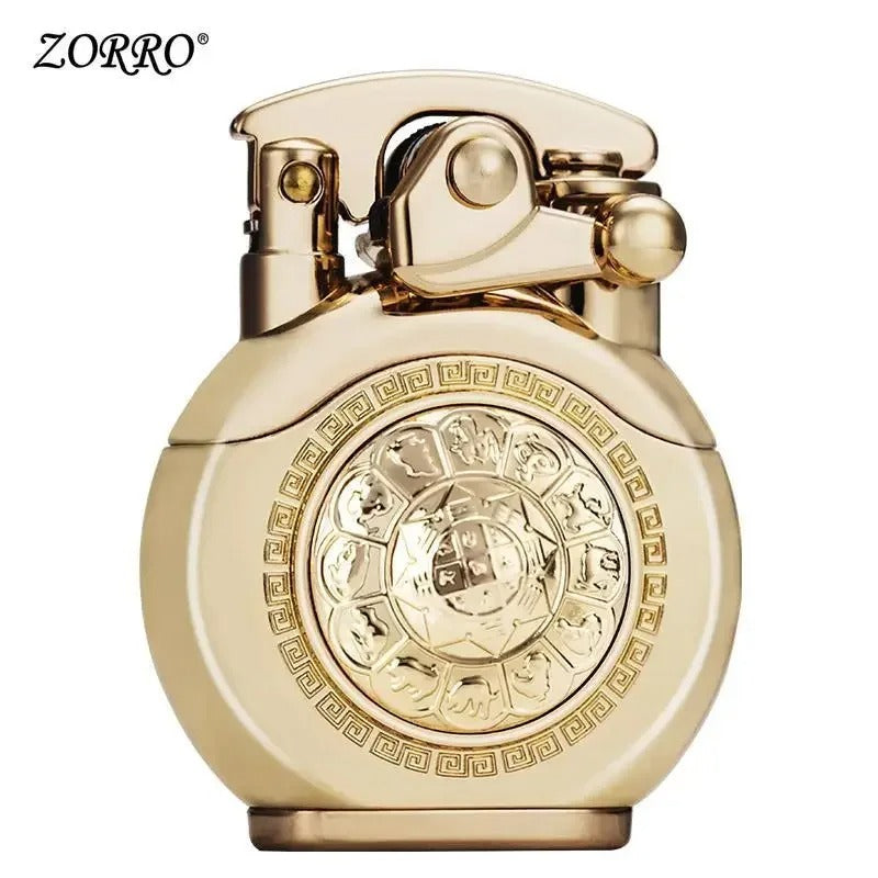 Zorro Turntable Mechanical Kerosene Lighter - lifestyle shot