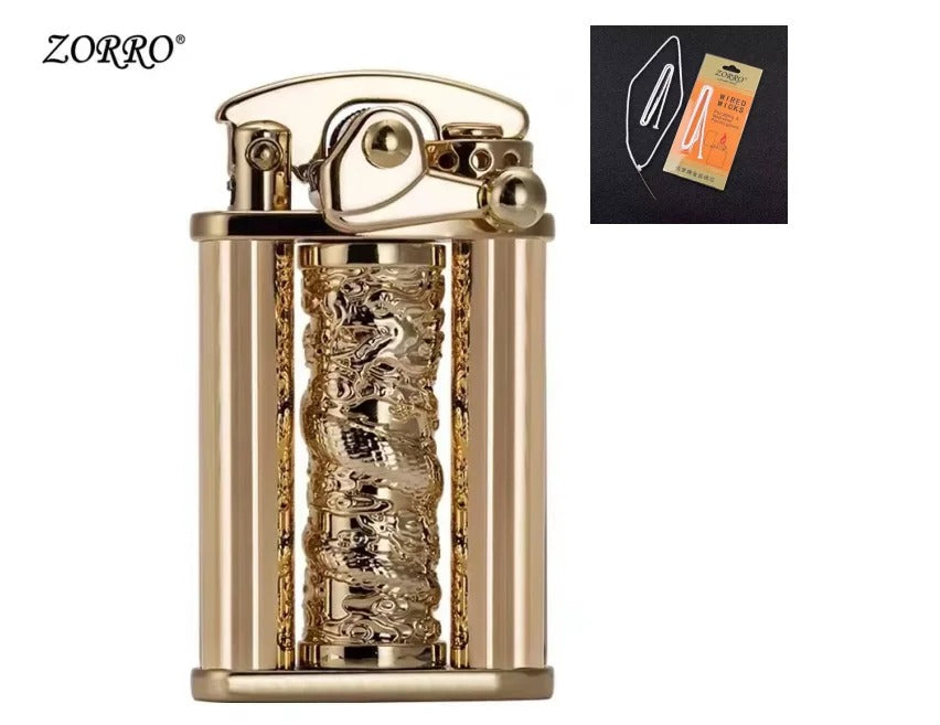 Zorro Retro Rocker Carved Lighter - view 7