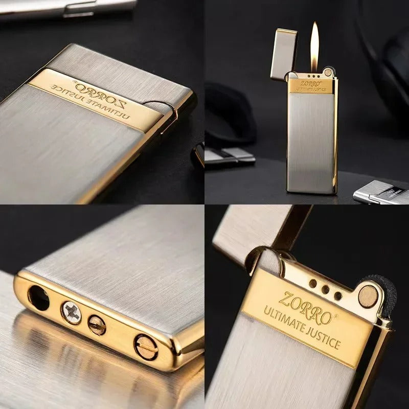 Zorro 636 Ultra-Thin Butane Wheel Lighter - lifestyle shot