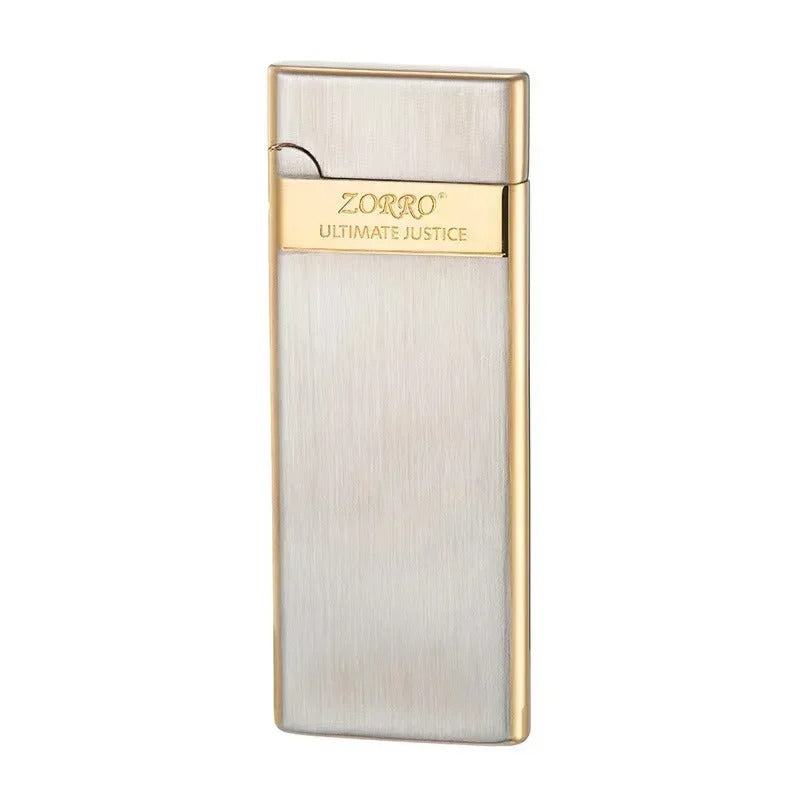 Zorro 636 Ultra-Thin Butane Wheel Lighter - front view