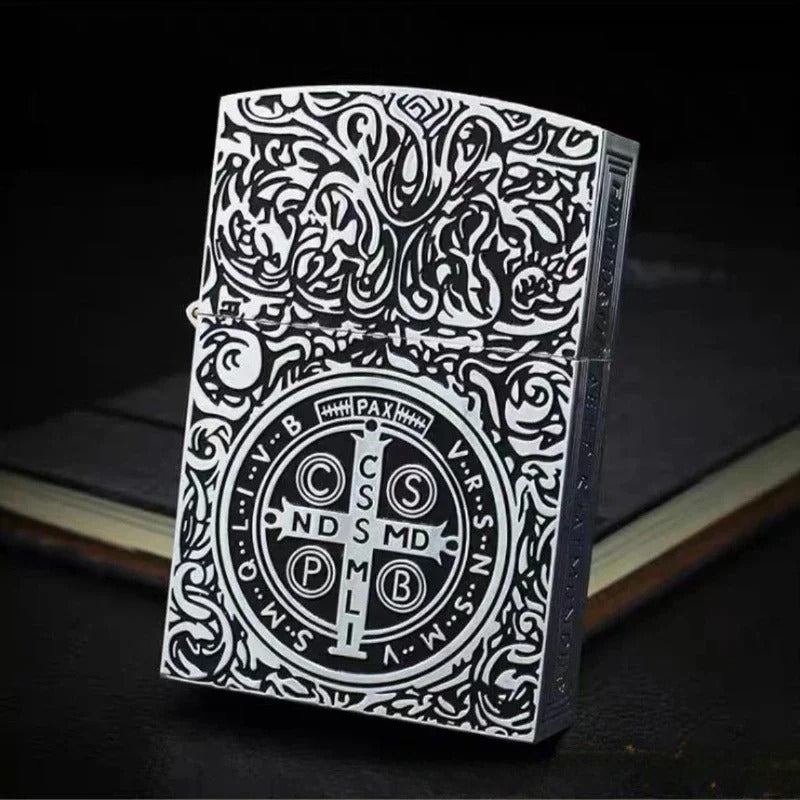 Zorro Sealed Armor Constantine Kerosene Lighter - alternate angle