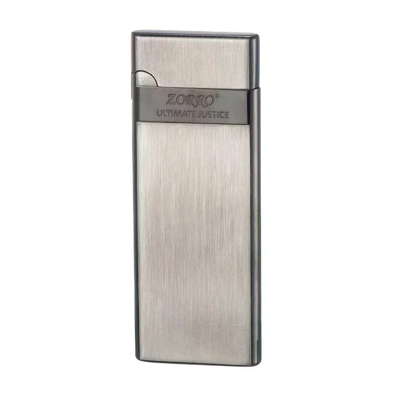 Zorro 636 Ultra-Thin Butane Wheel Lighter - alternate angle