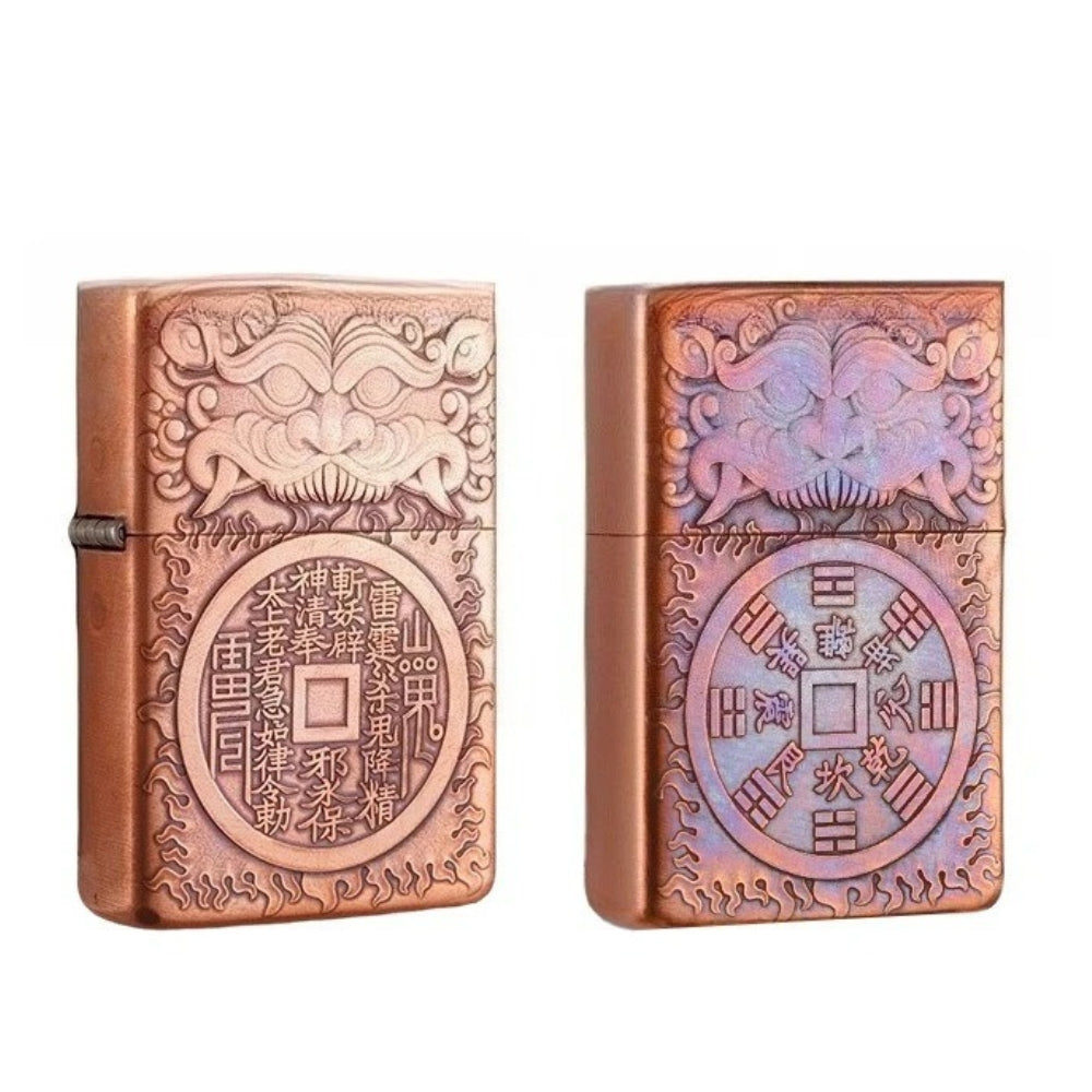 Zorro Z902S Purple Copper Armor Lighter - closeup