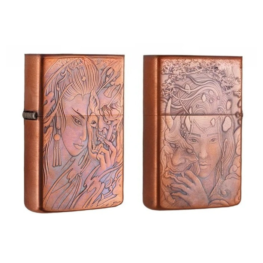 Zorro Z902S Purple Copper Armor Lighter - lifestyle shot