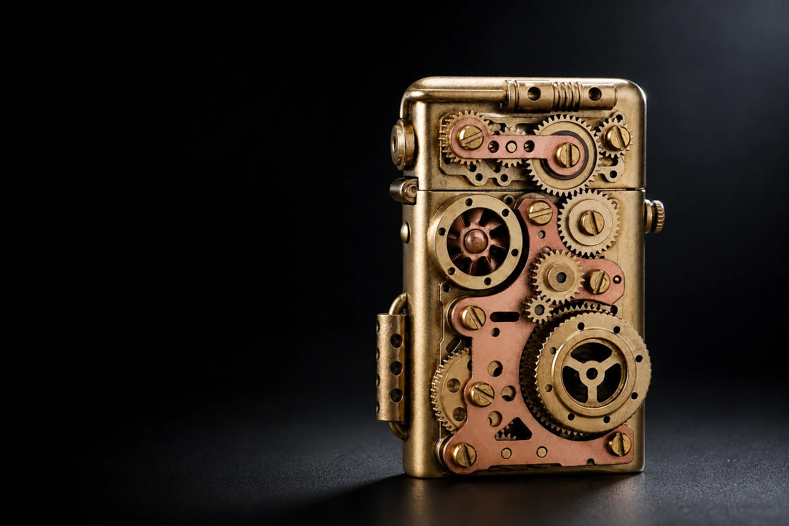 Zorro™ Steampunk Copper Mechanical Lighter