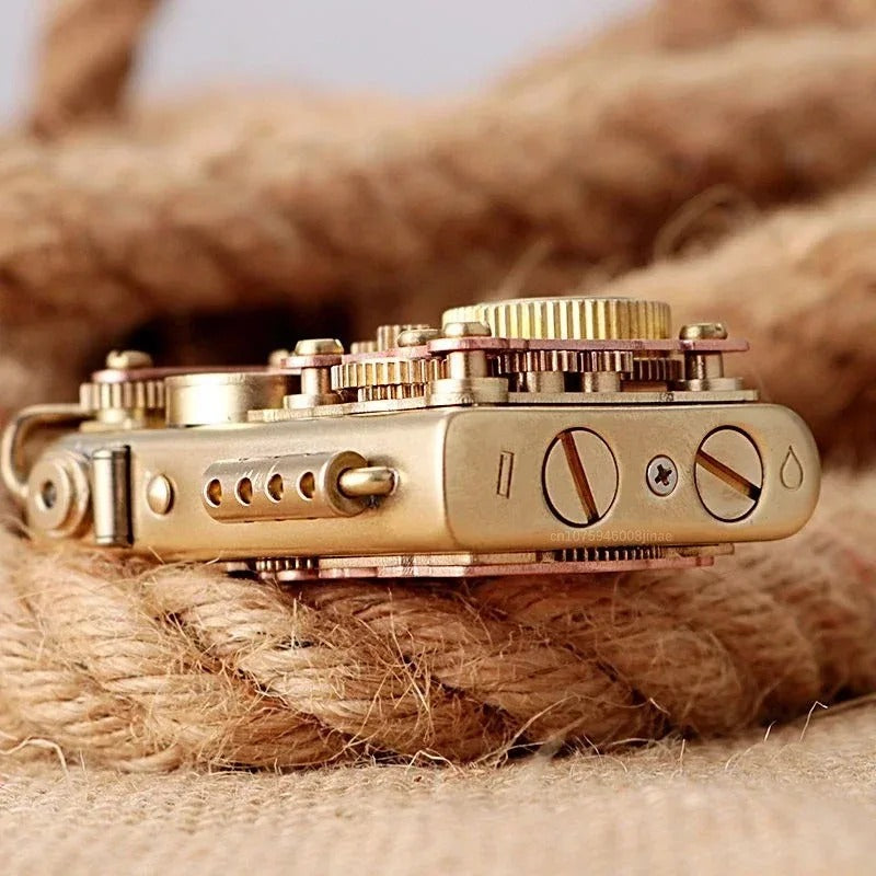 Zorro Steampunk Copper Mechanical Lighter - view 6