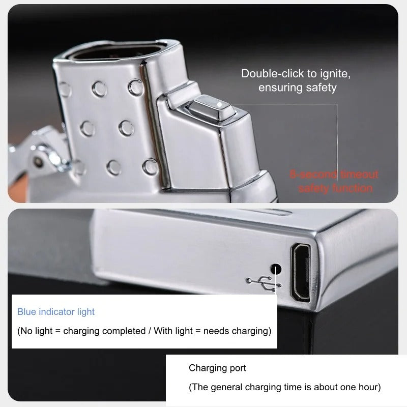 Zorro Stainless Steel Gas Arc Lighter Insert - view 6