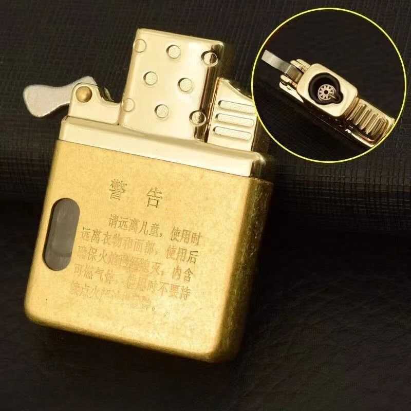 Zorro Copper Knurled Windproof Lighter Insert - view 9