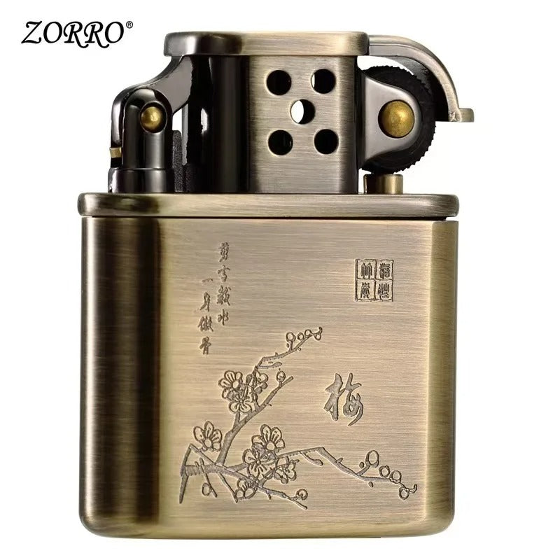 Zorro Constantine Flint Retro Metal Lighter - lifestyle shot