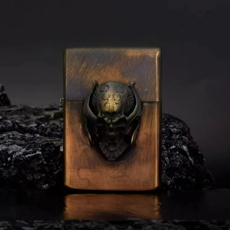 Zorro Vintage Brass Personalized Kerosene Lighter - packaging