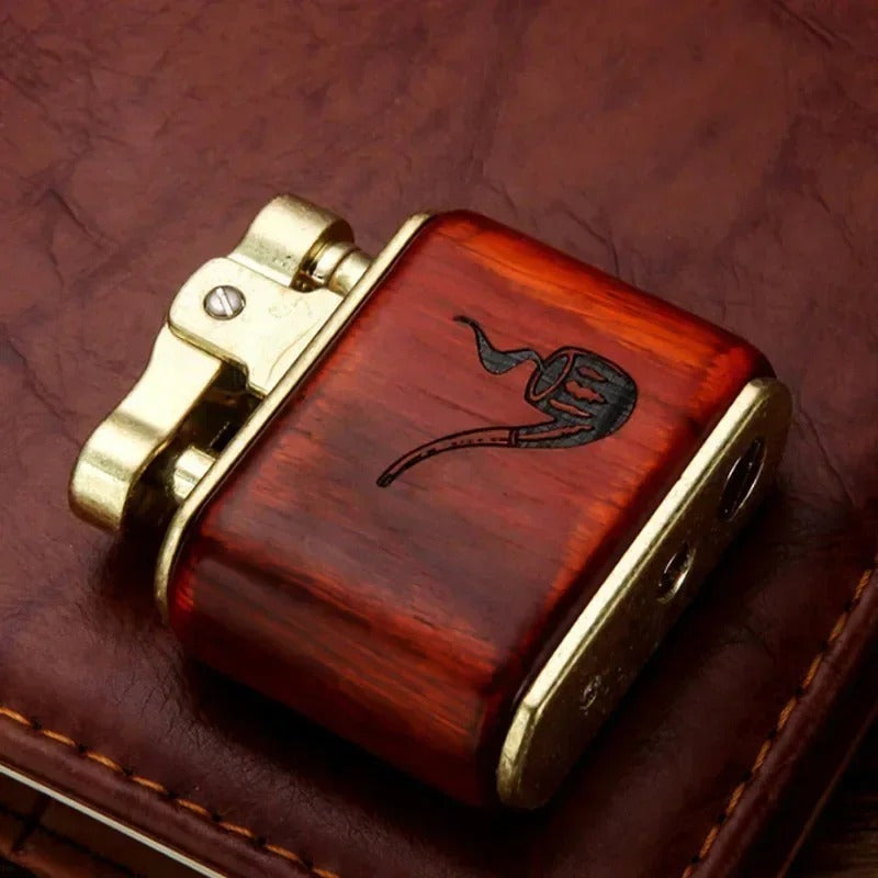 Zorro Retro Wood Metal Kerosene Lighter - view 7