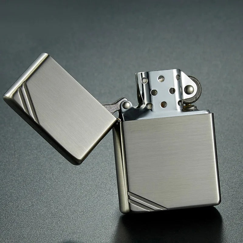 Zorro Pure Copper Square Head Lighter - lifestyle shot