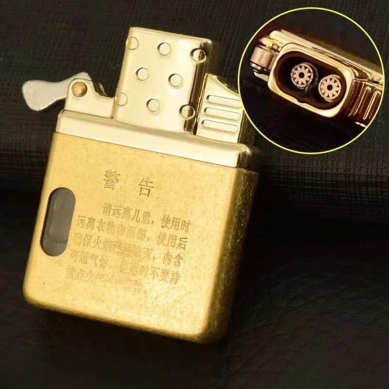 Zorro Copper Knurled Windproof Lighter Insert - view 7
