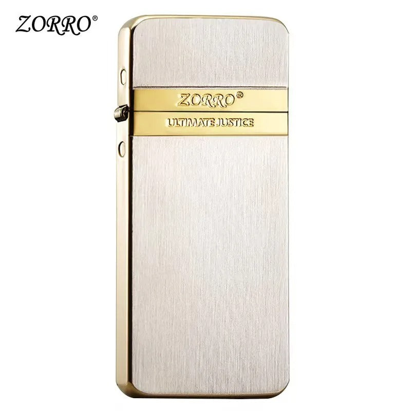 Zorro Gold Label Slim Windproof Lighter - front view