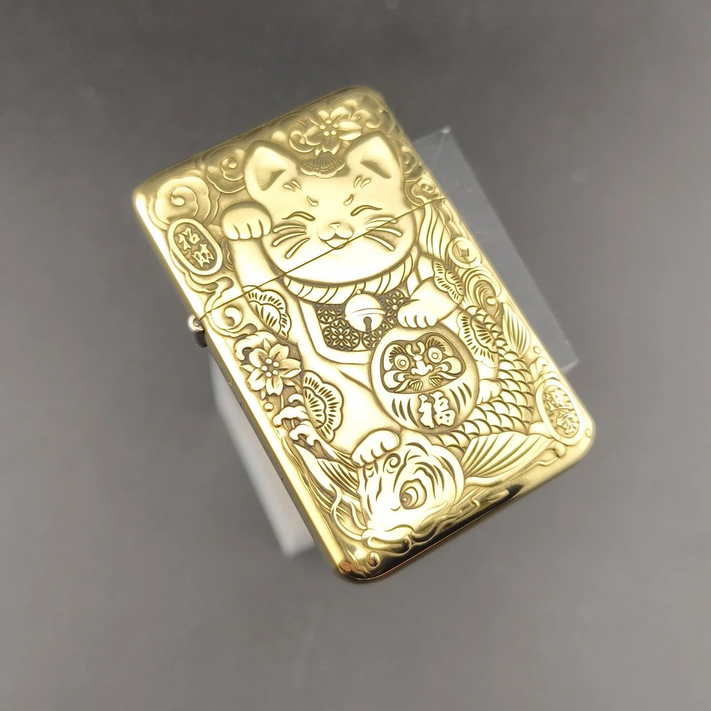 Zorro Zaki Ram Brass Relief Kerosene Lighter - view 24