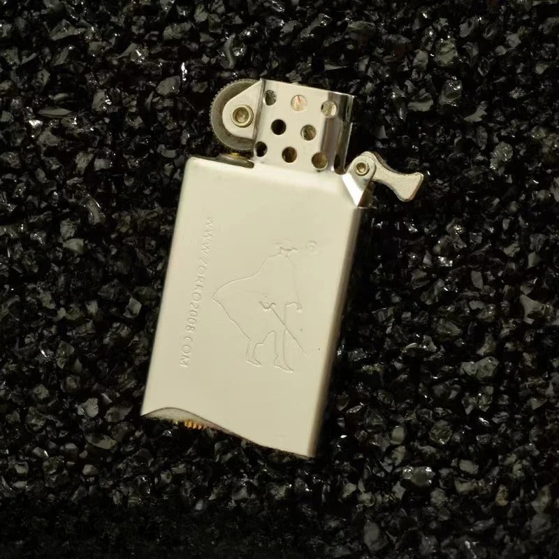 Zorro Copper Knurled Windproof Lighter Insert - view 15