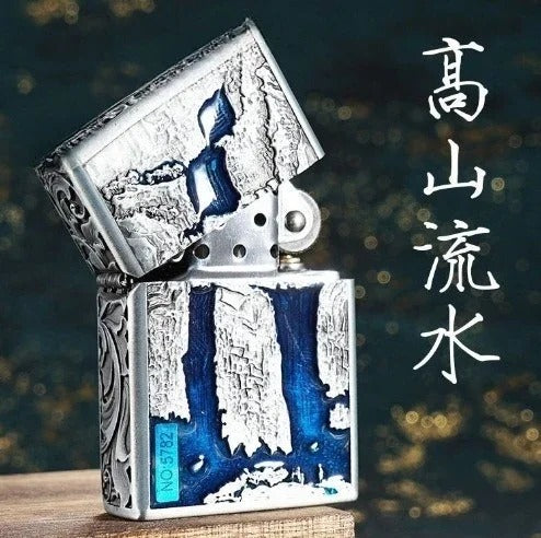 Zorro Embossed Chinese Style Kerosene Lighter - view 15
