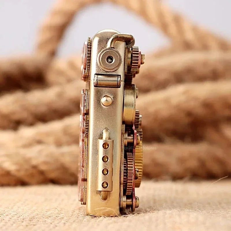 Zorro Steampunk Copper Mechanical Lighter - view 8