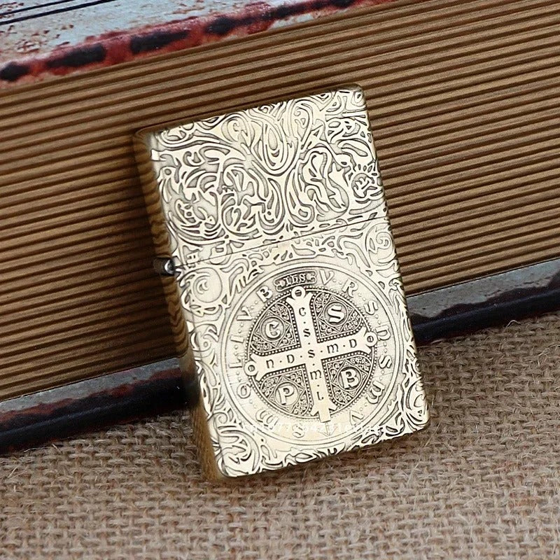 Zorro ZC9 Slim Carved Kerosene Lighter - view 16