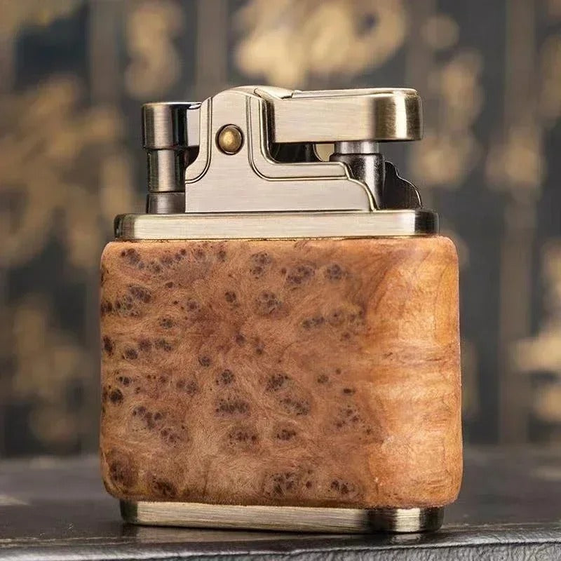 Zorro Retro Wood Metal Kerosene Lighter - view 8