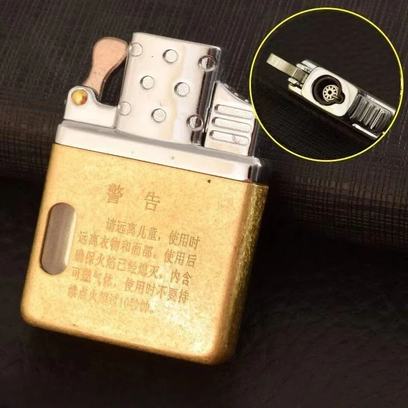 Zorro Copper Knurled Windproof Lighter Insert - view 8