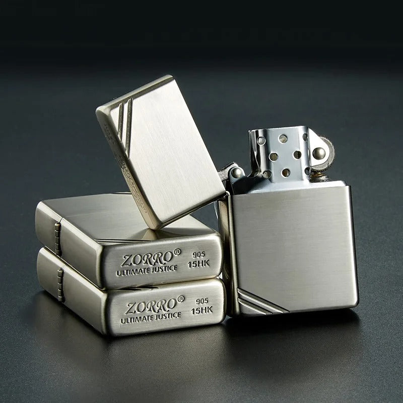 Zorro Pure Copper Square Head Lighter - front view