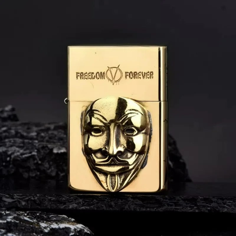 Zorro Vintage Brass Personalized Kerosene Lighter - view 8