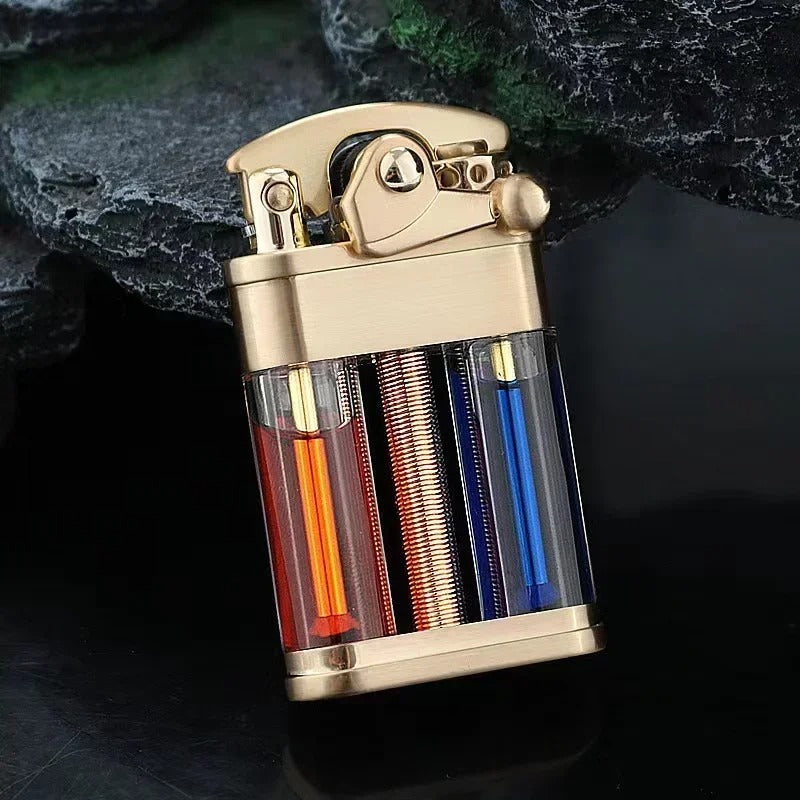 Zorro Transparent Rocker Arm Kerosene Lighter - view 10